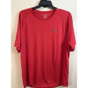 Under Armour Tech Tee Men's 2XL Red